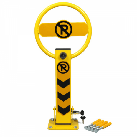 blocator-parcare-forma-sferica-inchidere-cu-cheie